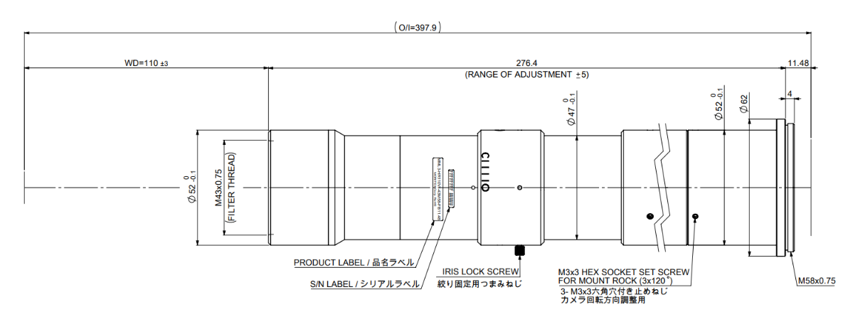 Mml3 MML3-HR110VI-43M58-FB11.48